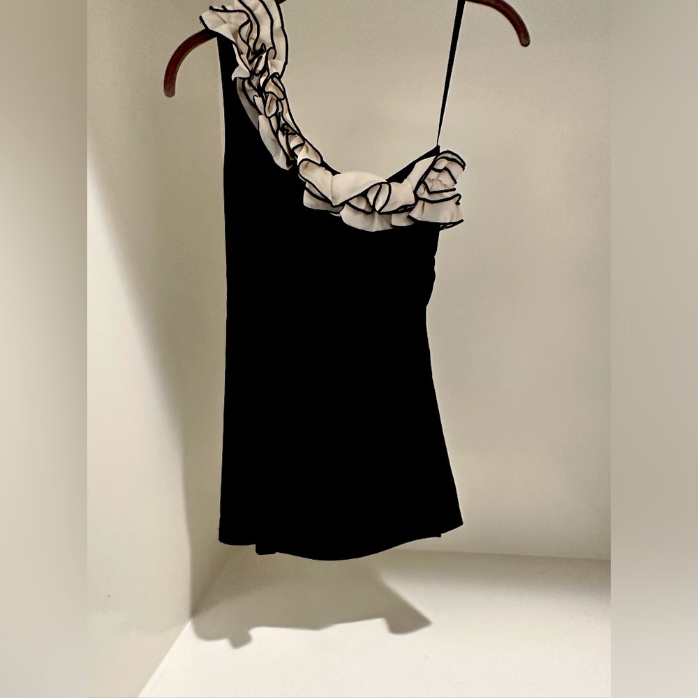 Arden B ruffled tank